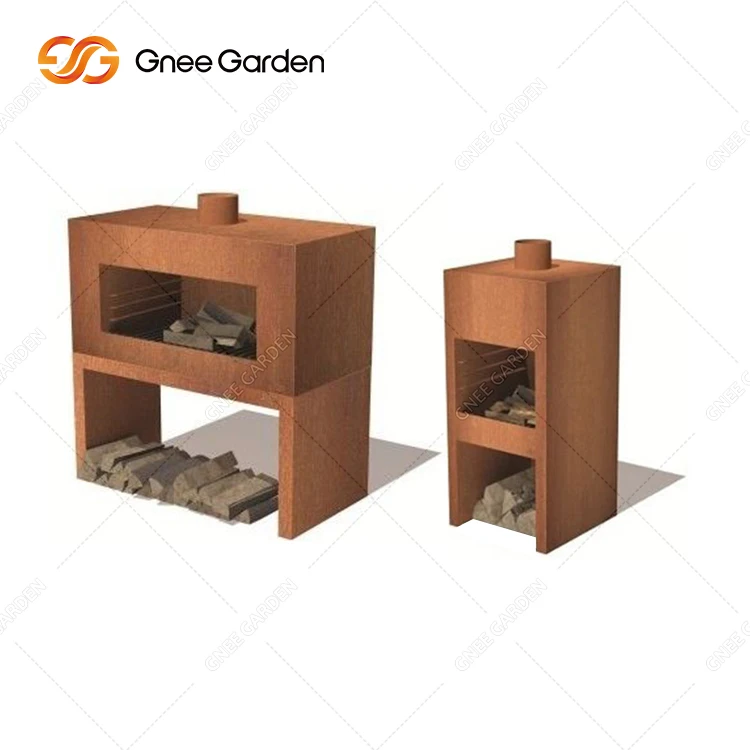 Corten Steel Heater Outdoor Decorative Fire Stove Party Fire Place 1 Corten Steel Heater Outdoor Decorative Fire Stove Party Fire Place 1
