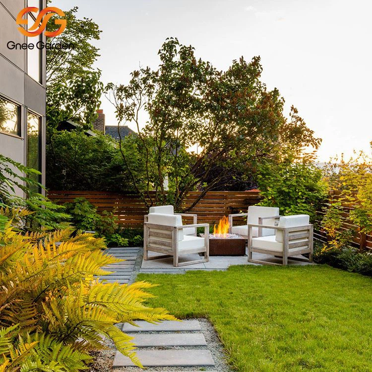 Corten Steel Rectangle Gas Hluav Taws Qhov Qhov