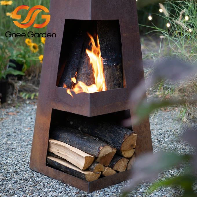 Corten Steel Ntoo Hlawv Qhov cub