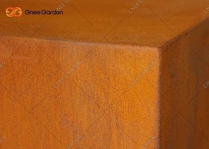 Corten Steel Decoration Fire Pit Place