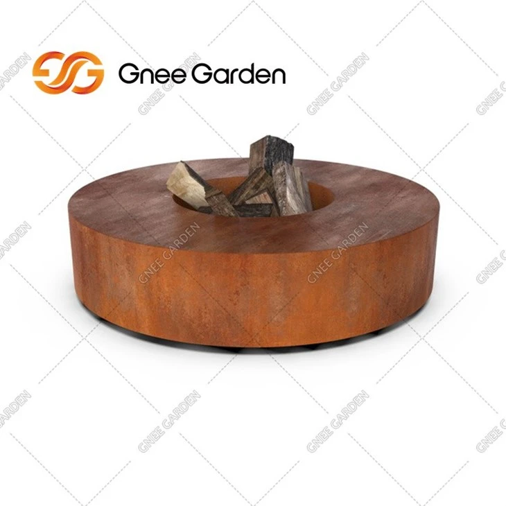Professional Factory OEM Outdoor Large Corten Steel Firepit