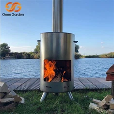 Antique Corten Hlau Hlau Hauv Tsev Hluav Taws Xob