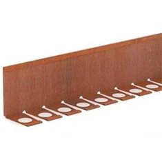 Pheej yig Rust Hlau Corten Steel Garden Edging