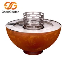 Corten Steel Sab nraum zoov Gourmet Grills