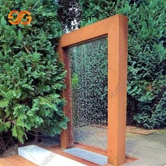 Corten Steel Waterfall Fountain