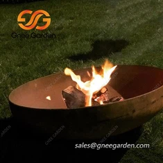 Corten Wood Fire Pit