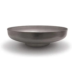 Plaub-lub caij Corten Steel Hluav Taws Kub Qhov