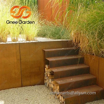 Weathering Steel Sab nraum zoov Stair Treads