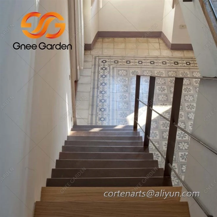 corten indoor stairs