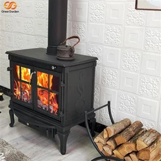 Cast Iron Combination Indoor Fireplace