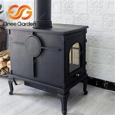 Free Standing Wood Fireplace Indoor