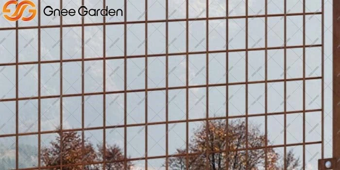Corten steel fence panels Corten steel fence panels
