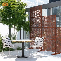 Rusty Corten Steel Panels Kev muag khoom